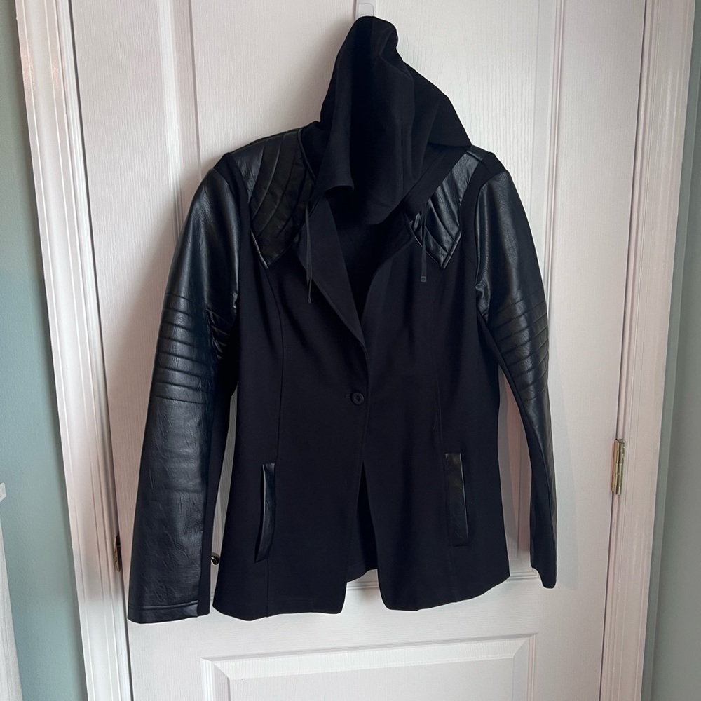 EUC Blank Noir Moto Jacket M